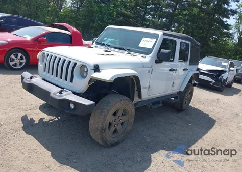 2018 Jeep Wrangler Unlimited Sport S 4X4 from USA, damaged, VIN 1C4HJXDGXJW146873